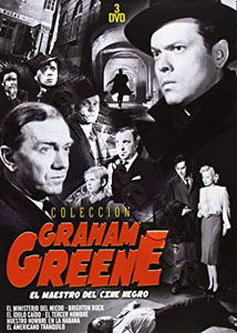 Graham Greene 6 Films Collection | Ministry of Fear / Brighton Rock / The Fallen Idol / The Third Man / Our Man in Havana / The Quiet American  |   DVD